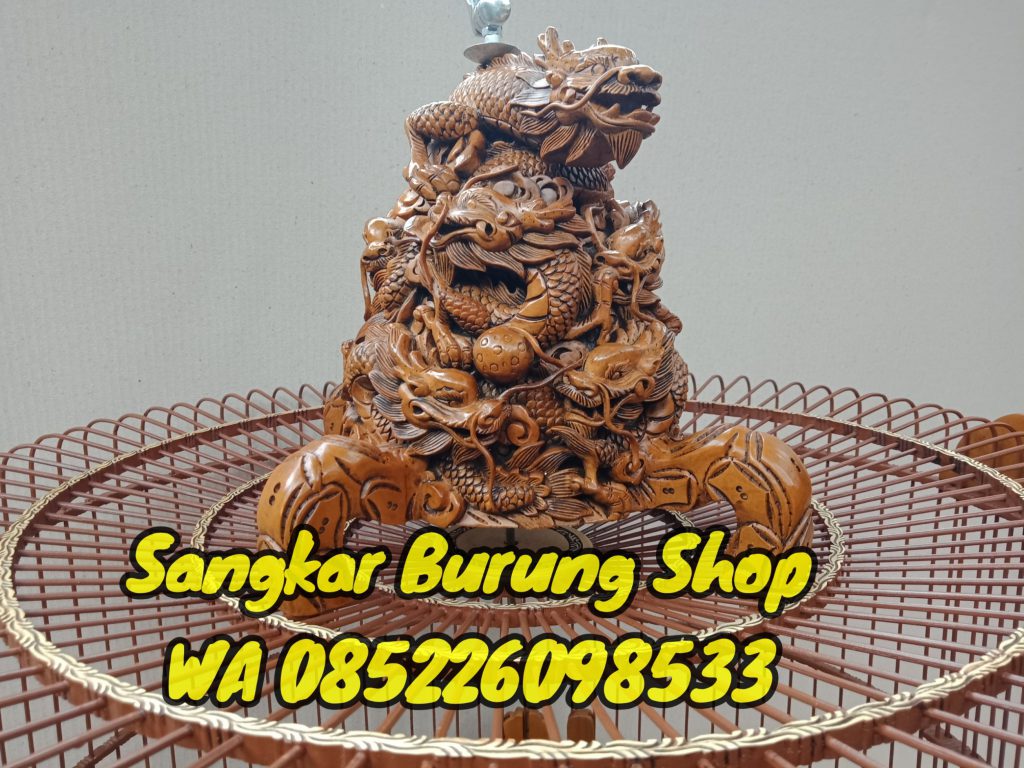 Jual Sangkar Ukir Murai 9 Naga