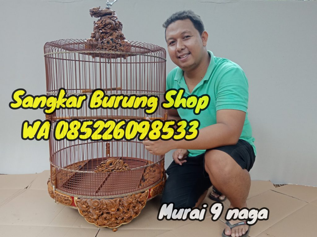 Sangkar Murai Ukir 9 Naga