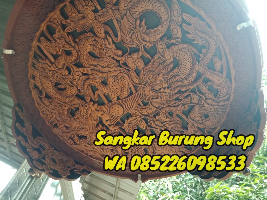 Jual Sangkar Ukir 9 Naga