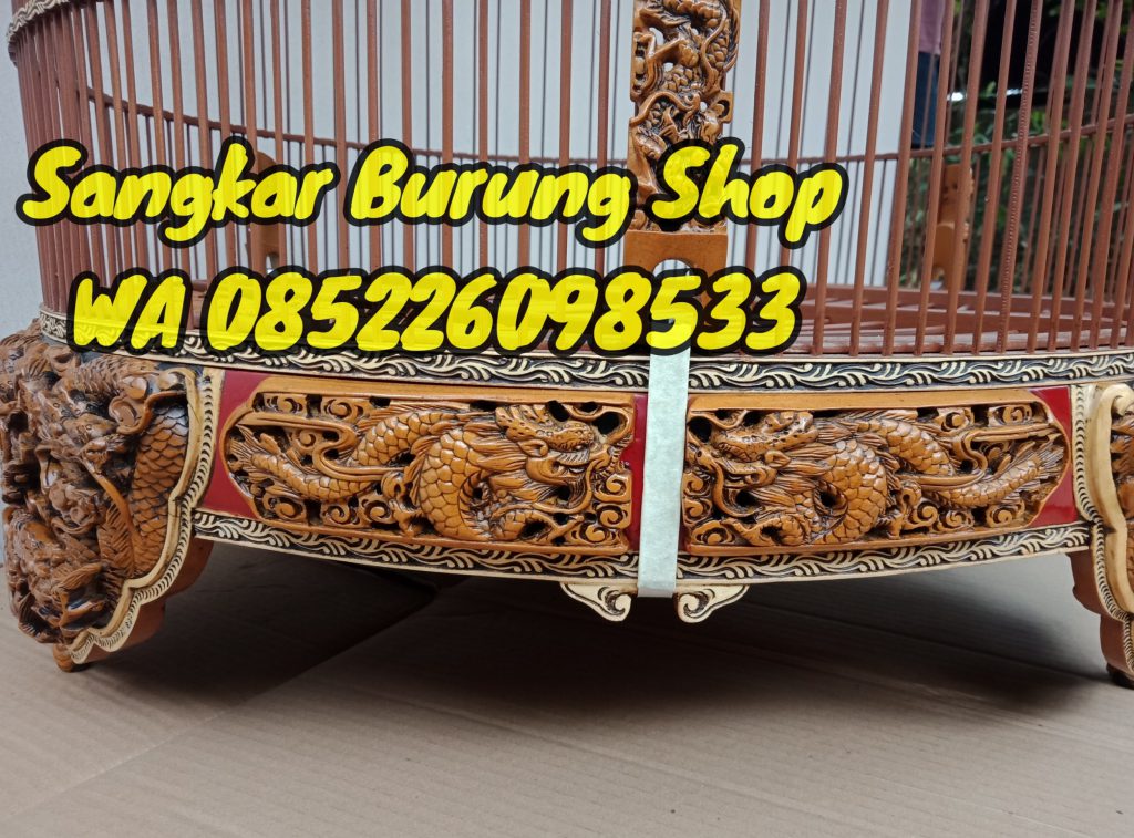 Sangkar Murai Ukir 9 Naga