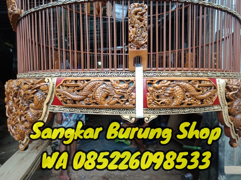 Jual Sangkar Ukir 9 Naga
