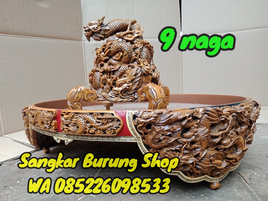 Jual Sangkar Murai Ukir Naga