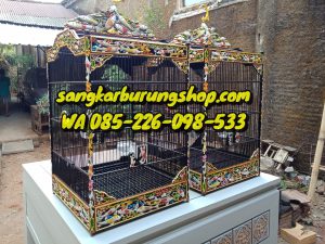 Jual Sangkar Cucak Rowo Ukir Jepara