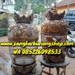 Sangkar Perkutut Ukir Garuda Wisnu