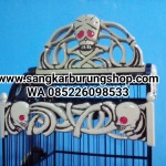 Sangkar Pleci Ukir Tengkorak