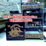 Sangkar Ukir Kacer Motif Prajurit