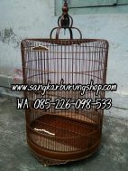 Sangkar Murai Batu Ukir