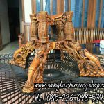 Sangkar Ukir Cucak Ijo Oval Sea Food