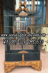 Sangkar Ukir Cucak Ijo Oval Sea Food