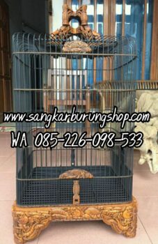 Sangkar Ukir Cucak Ijo Oval Sea Food