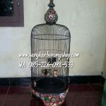 Tebok Lovebird Ukir 3D Dimensi