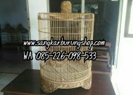 Perajin Sangkar Murai Ukir Jepara