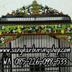 Sangkar Burung Ukir Panda