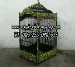 Sangkar Burung Ukir Panda