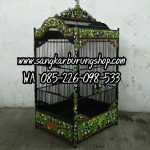 Sangkar Burung Ukir Panda