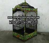 Sangkar Burung Ukir Panda