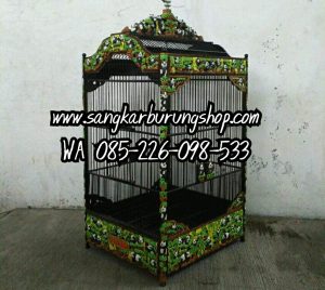 Sangkar Burung Ukir Panda