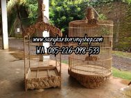 Sangkar Ukir Relief Cungkok