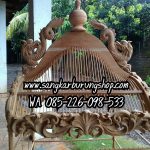 Sangkar Kotak Ukir Naga