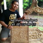 Sangkar Kotak Ukir Naga