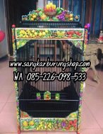 Sangkar Ukir Cungkok Buah