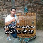 Sangkar Burung Murai Ukir Kelelawar