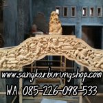 Sangkar Burung Ukir Relief Cungkok