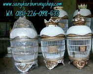 Sangkar Burung Perkutut Ukir