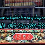 Sangkar Burung Ukir Relief Ayam
