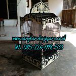 Harga Sangkar Ukir Kotak