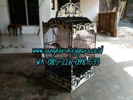 Harga Sangkar Ukir Kotak