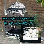Harga Sangkar Ukir Kotak