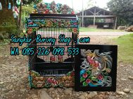 Sangkar Ukir Cucak Ijo Yakuza