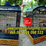 Sangkar Cungkok China Motif Ayam