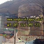 Jual Sangkar Murai Ukir Wayang