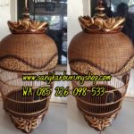 Jual Sangkar Perkutut Rotan Hijau