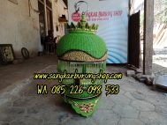 Jual Sangkar Perkutut Rotan Hijau