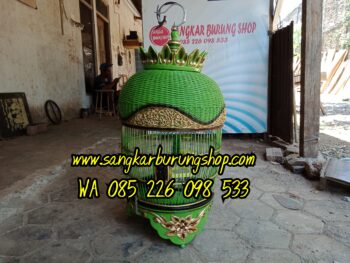 Jual Sangkar Perkutut Rotan Hijau