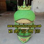 Jual Sangkar Perkutut Rotan Hijau