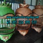 Jual Sangkar Perkutut Rotan Ukir Jepara