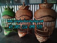 Jual Sangkar Perkutut Rotan Ukir Jepara