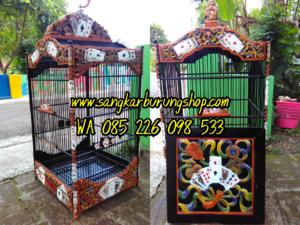 Jual Sangkar Ukir kenari Lomba
