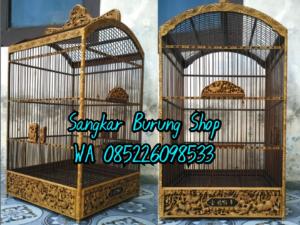 Sangkar Ukir Cungkok Kacer
