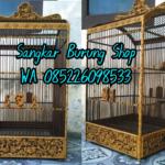 Sangkar Ukir Cungkok Kacer