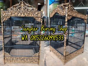Sangkar Ukir Cungkok Teko