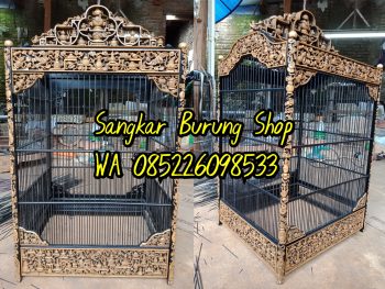 Sangkar Ukir Cungkok Teko