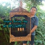 Sangkar Ukir Cungkok Teko