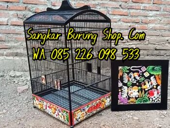 Sangkar Ukir Ikan Koki