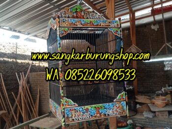 Sangkar Ukir Kreta Mahabharata
