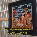 Sangkar Ukir Kreta Mahabharata